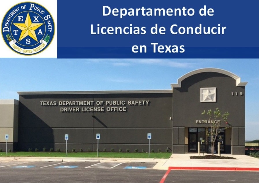 Departamento de licencias de conducir en Texas
